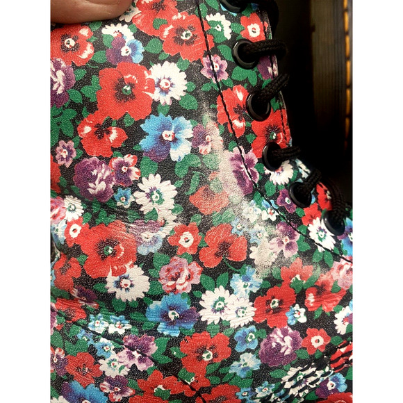 Dr. Martens Pascal Black Wild Poppy US 6 EU 37 UK 4‎ 1460 Boot VTG Floral Docs - Picture 8 of 13
